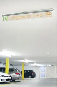 warning-light-in-carpark