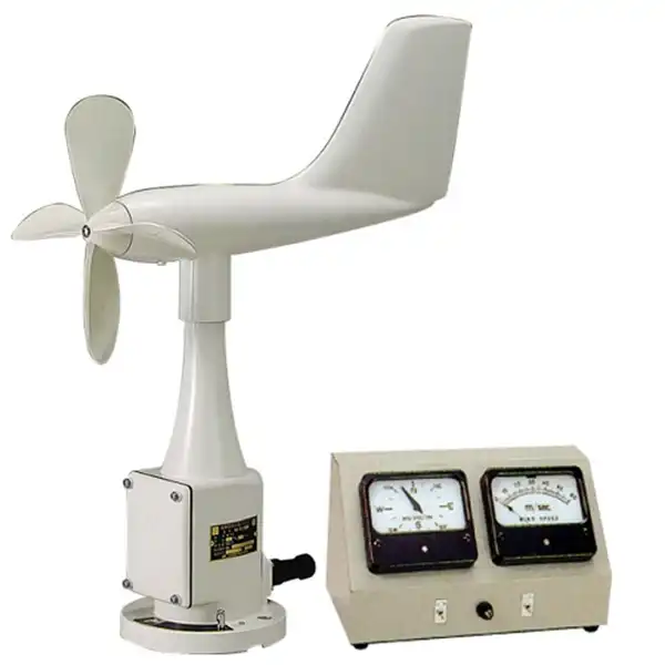 Wind Speed and Direction Indicator with Sensor