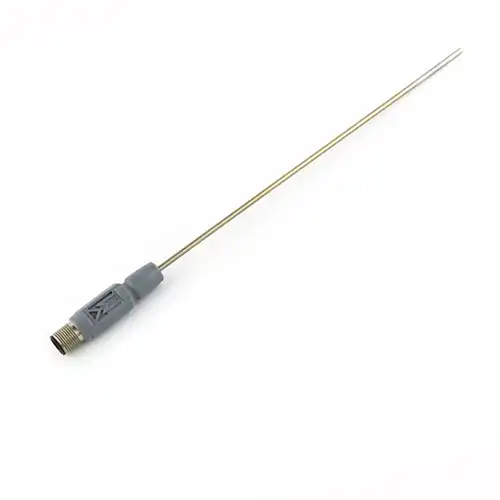 Pt1000 Transmitter 4-20mA integrated with mineral insulated RTD probe
Series: EVOXI
Measuring range: -50 to 500 °C
Output: 4-20 mA
Connection: 2 wire current loop
