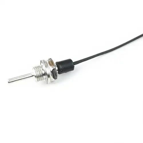 Threaded NTC probe assembly, overmoulded cable transition
Series: C115011B
Measuring Range: up to 150 °C
Sensor: NTC
Thread: G1/8

