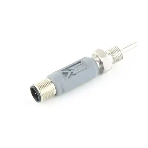 Threaded Pt100 probe, integrated 4-20mA transmitter
Series: EVOXTP
Measuring range: -50 to 110 °C
Output: Pt100 4-20mA
Connection: M12 connector