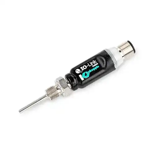 IO-Link temperature sensor with threaded sensor IO-Link temperature sensor with sheathed sensor Series: IOI Measuring range: -50 to 350 °C Protocol: IO-Link Connection: M12 connectors