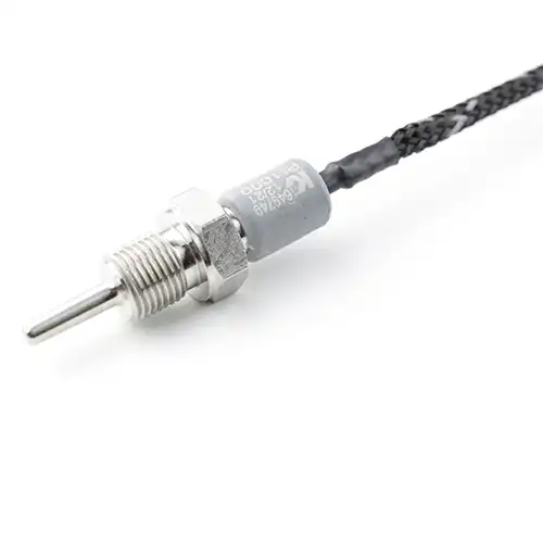 Pt1000 temperature probe with threaded process connection, overmoulded cable transition Pt1000 temperature probe with threaded process connection, overmoulded cable transition Series: D045002C Measuring range: -50 to 150 °C Output: Pt1000 Thread: G1/8